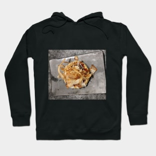 Black and white gourmet Okonomiyaki Hoodie